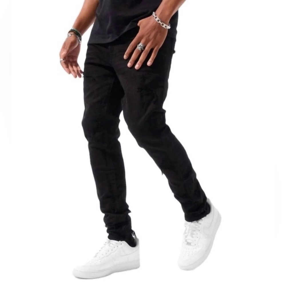 JORDAN CRAIG Distressed Skinny Leg Pants, NWT